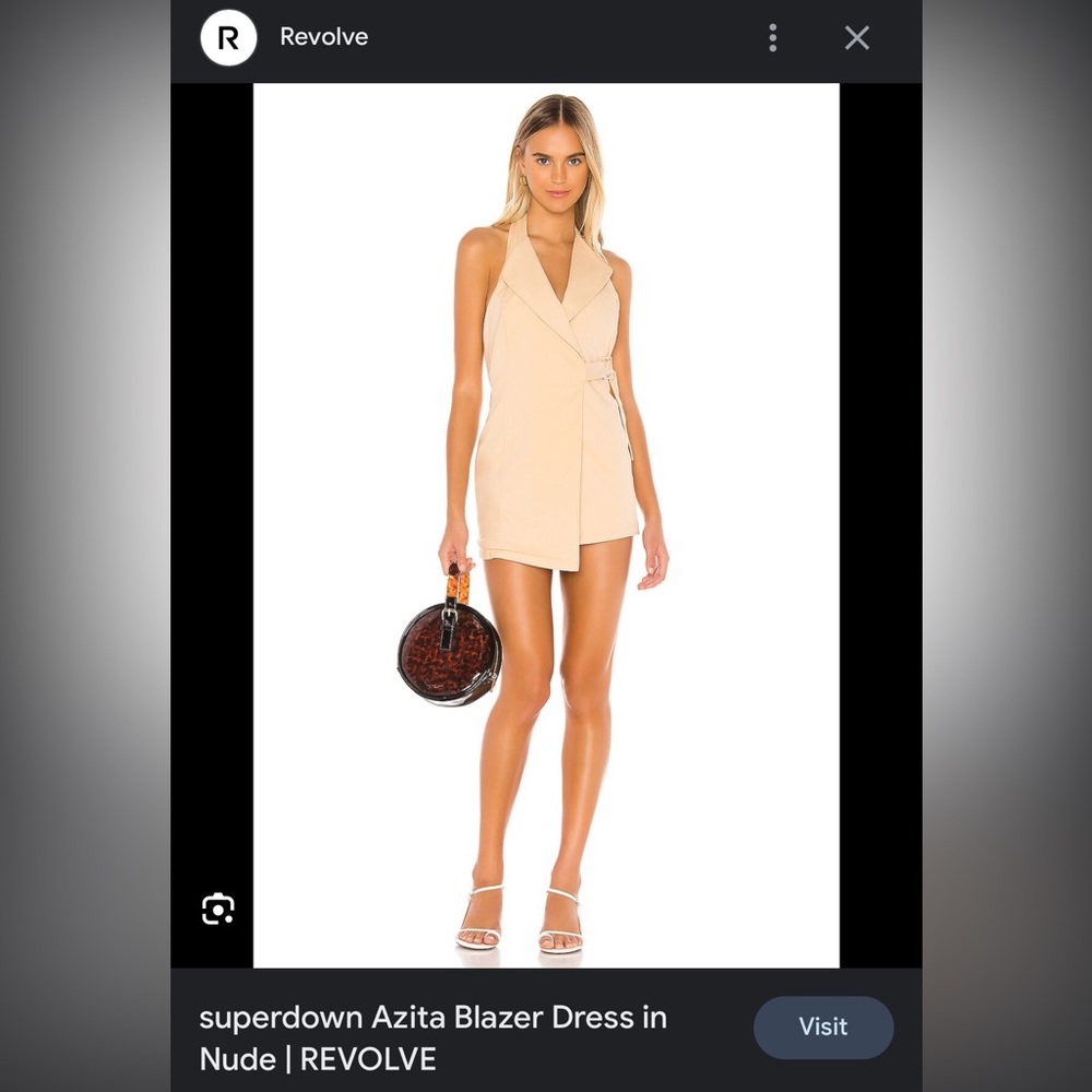 Superdown blazer mini dress from Revolve